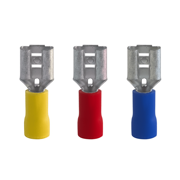 Terminal Faston Fêmea Isolado 1.5-2.5mm RA2808 (Emb. 100)