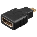 Adaptador HDMI ™ Fêmea (Tipo A)> HDMI ™ Micro Macho (Tipo D) - GOOBAY