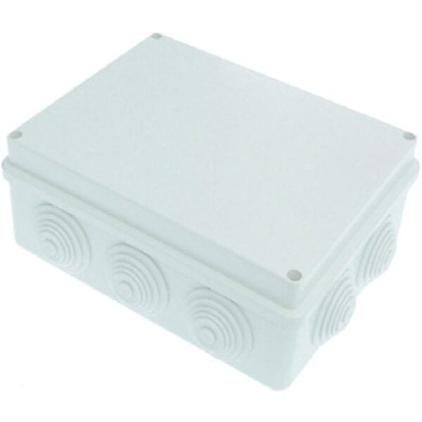 Caixa IP55 com Passa-Cabos 300x220x120mm (FG13408)