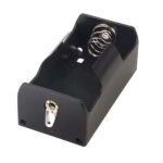 Caixa de Suporte de Pilha D, R20 com Patilha de Solda - COMF