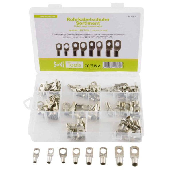 Caixa de Terminais de Cobre de 6-25mm2 (125 Peças) - SEKI