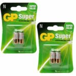 Pilha Alcalina 1.5V N, R1 (Blister 2 Unidades) - GP