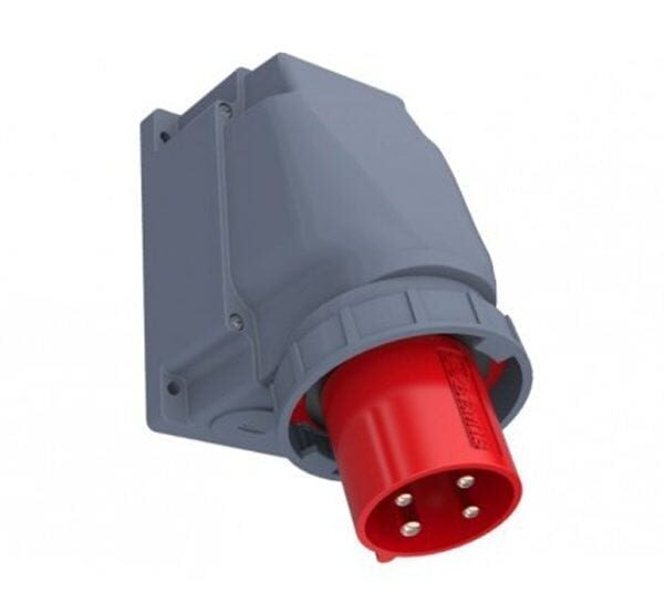 Tomada Mural Macho 2P+T 230V 63A 6h IP67 (BC1-4403-7236)