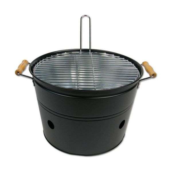 Churrasqueira Tipo Balde com Grelha de Ø32cm – BBQ