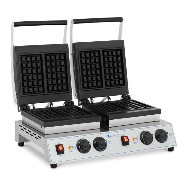 Máquina de Waffle para 2 Waffles Grandes - TESA