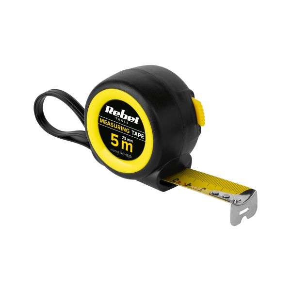 Fita Métrica de Aço 25mm 5 Metros – REBEL