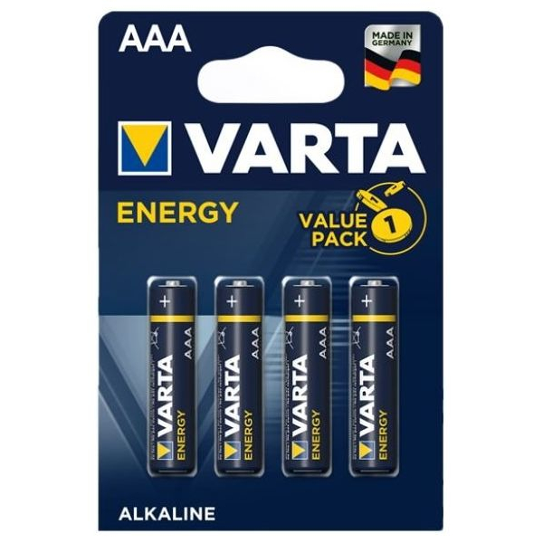 Blister 4 Pilhas LR03 – VARTA