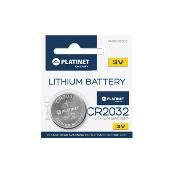 Pilha Lithium 3V 200mAh CR2032 – PLATINET