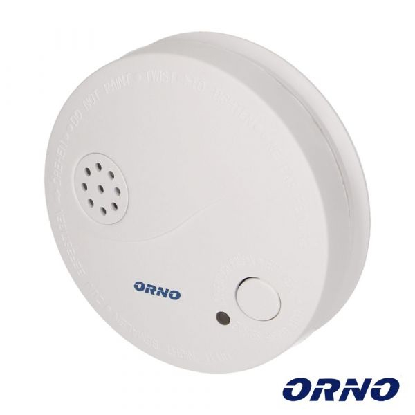 Detetor Fotoelétrico de Fumaça Operado por Bateria 9 V DC – ORNO