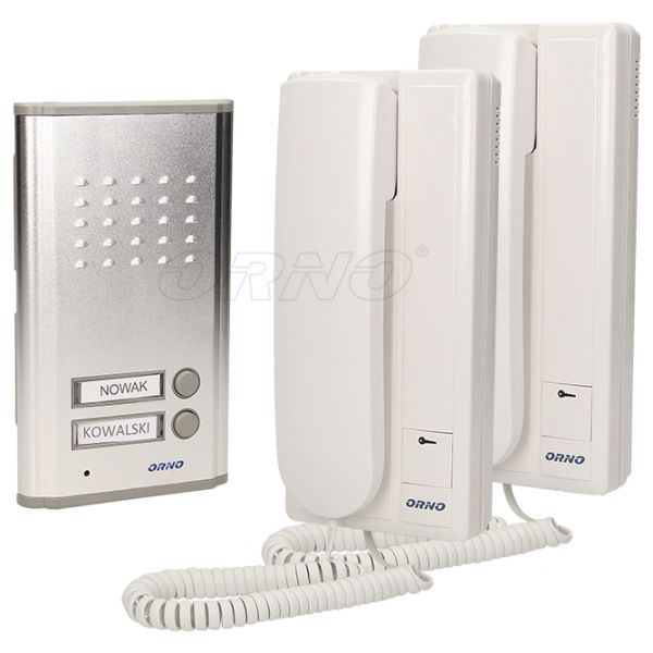 Kit Campainha com Intercomunicador Branco – VIRONE