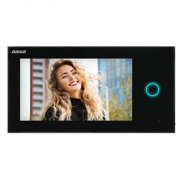 Vídeo Porteiros LCD 7″ WIFI+APP Smartphone, Controle de Portão Branco – VIRONE