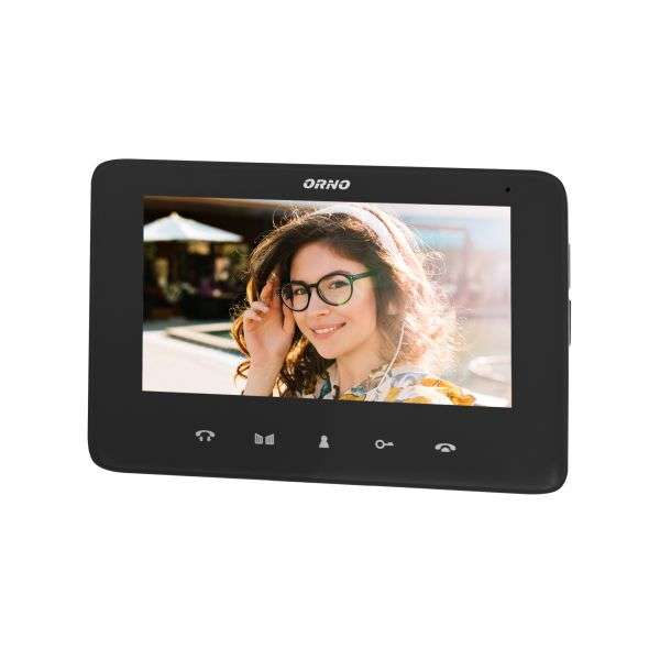 Vídeo Porteiro com Tela LCD de 7″ com Leitor de Tags de Proximidade e Função de Intercomunicação – ORNO