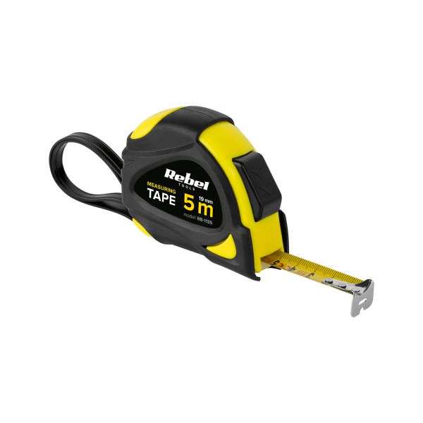 Fita Métrica de Aço 19mm com 5 metros – REBEL