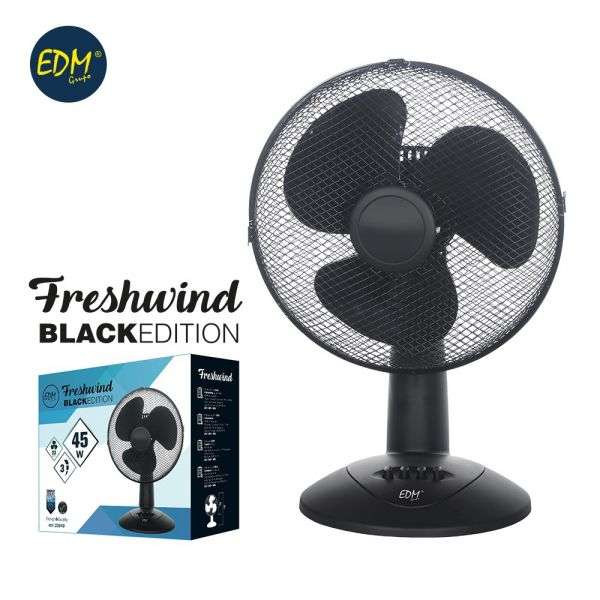 Ventoinha de Mesa 45W Ø40x61cm Branca – EDM