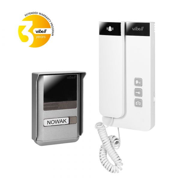Kit Campainha Eletrónico Branco – VIBELL