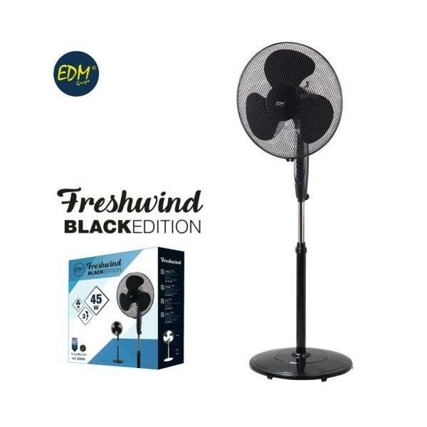 Ventoinha de Pé 50W Ø40cm Altura Regulável 110-130cm Branca – EDM