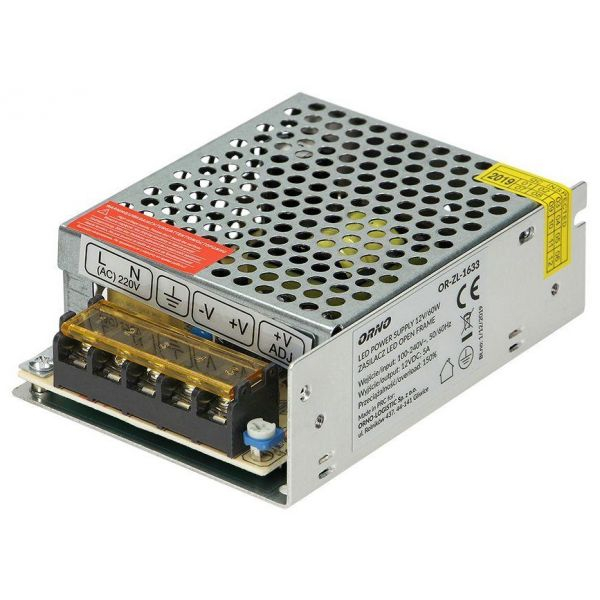 Fonte de Alimentação 12V DC 5A 60W