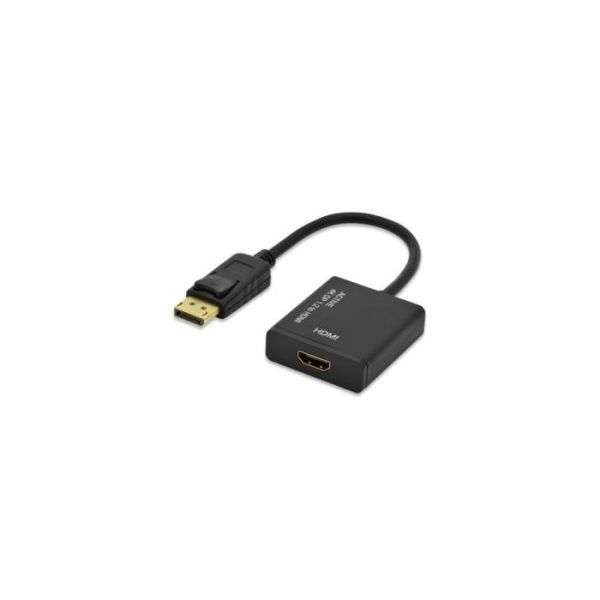 Adaptador DisplayPort 1.2 com Tomada HDMI 200mm – EDNET