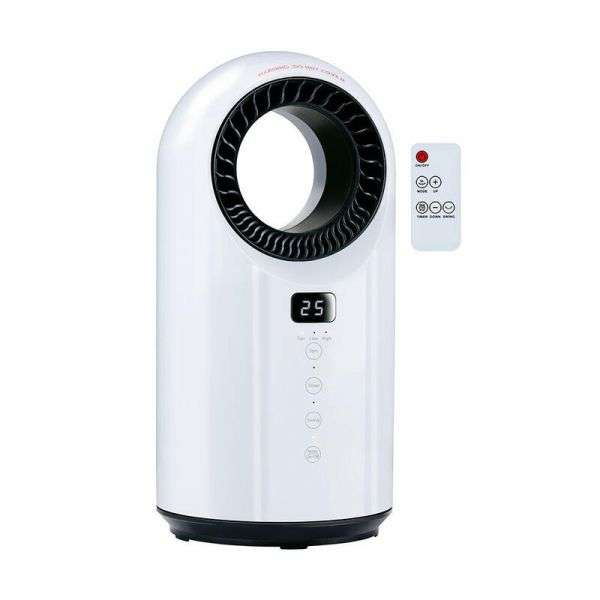 Aquecedor com Ventilador de Coluna de Cerâmica com Imitação de Lareira - TEESA