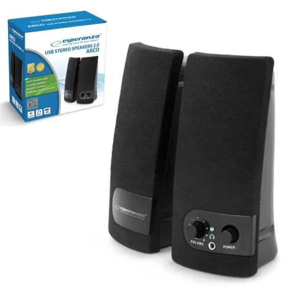 Conjunto de Colunas Stereo para Computador – ESPERANZA