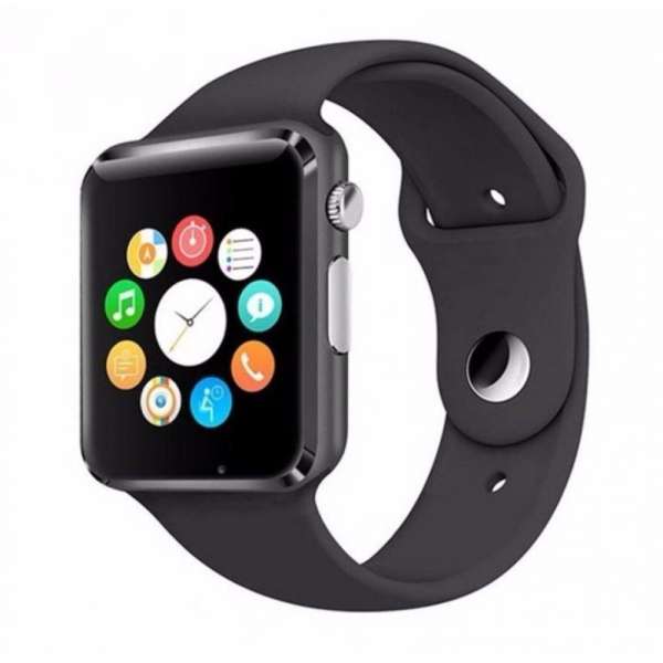 Smartwatch GT08 SIM + SD + BLUETOOTH Preto + Prata