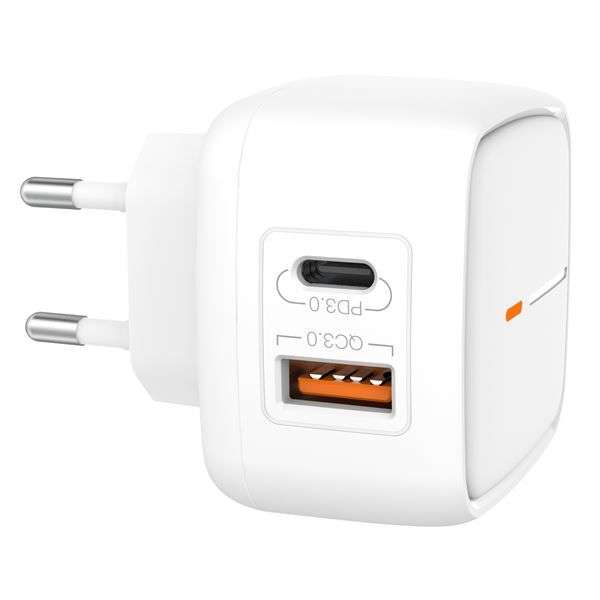 Carregador Corrente de energia L60 18W + Quick Charge 3.0 XO