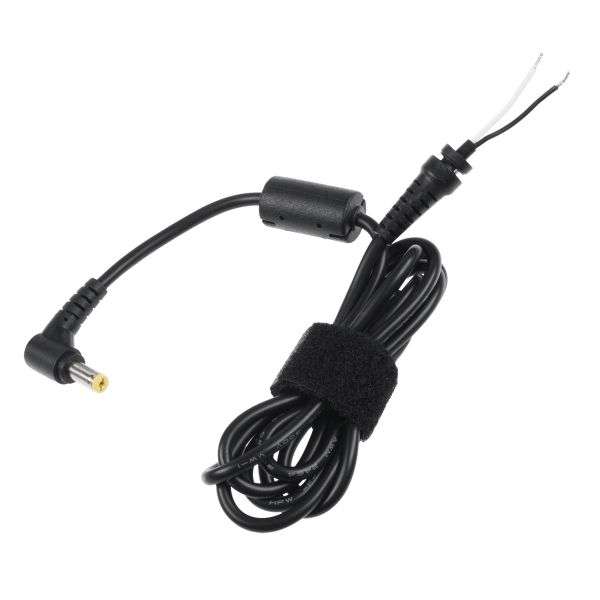 Ficha 5.5/1.7 (19V / 1,58A) com um cabo para a montagem em Laptop – QUER