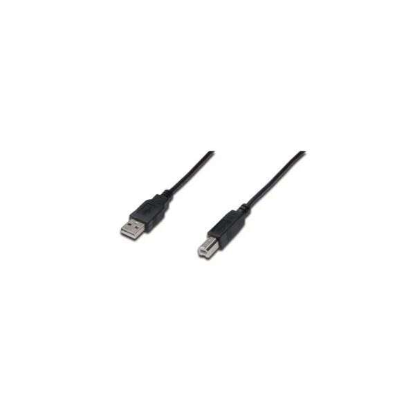 Cabo 2.0 USB A > USB B 1 metro Preto