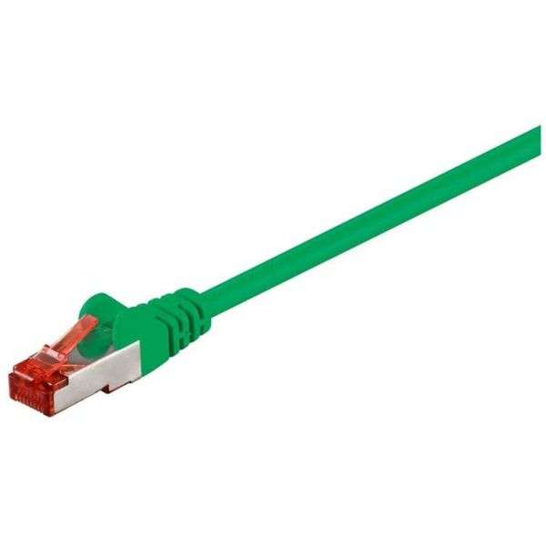 Cabo de Rede S/FTP Cat.6 LSZH 28AWG 3 metros Verde – GOOBAY