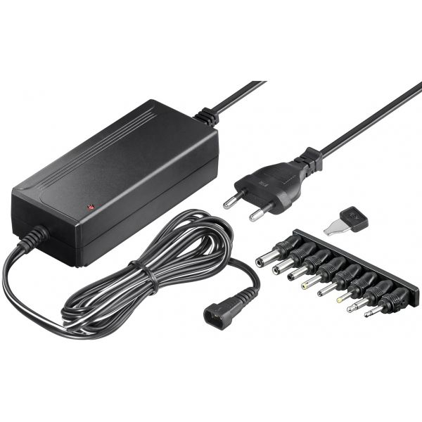 Fonte de Alimentação Universal 5V-15V Preto – GOOBAY