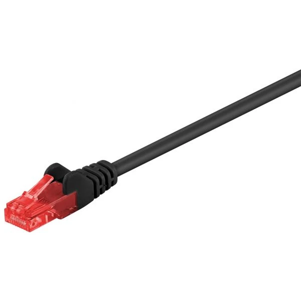 Cabo de Rede CAT 6, U / UTP 1,50 metros Preto – PVC