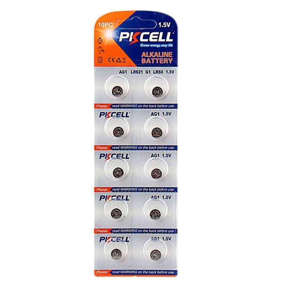 Pilha Alcalina G1/L621/V364/SR621SW/AG1/LR620 1,5V – REBEL
