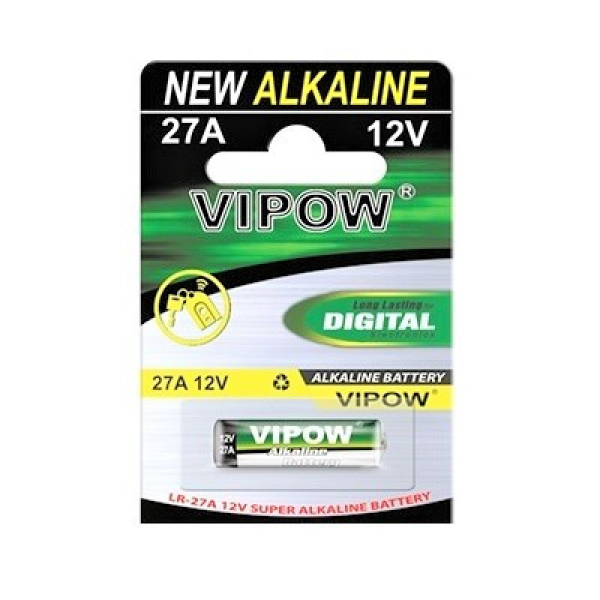 Pilha Alcalina 12V 27A – VIPOW