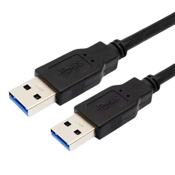Cabo USB 3.0 macho (tipo A)> USB 3.0 macho (tipo A) Preto 1 metro – GOOBAY