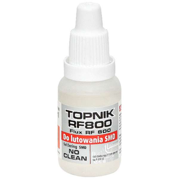 Flux Liquido para Soldar SMD 15ml – TOPNIK RF800 – TermoPasty