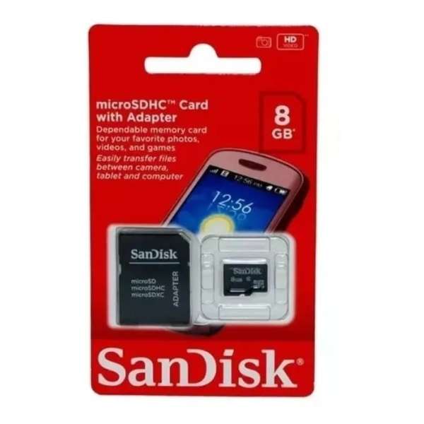Cartão de Memória 8GB High Endurance SLC MicroSD – SANDISK