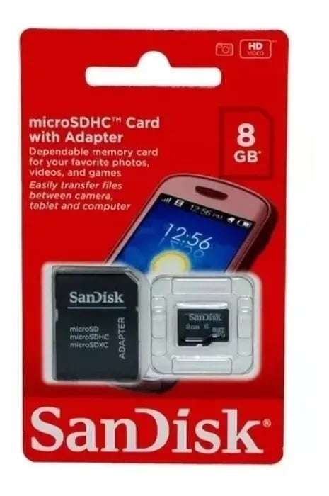 Cartão de Memória 8GB High Endurance SLC MicroSD – SANDISK