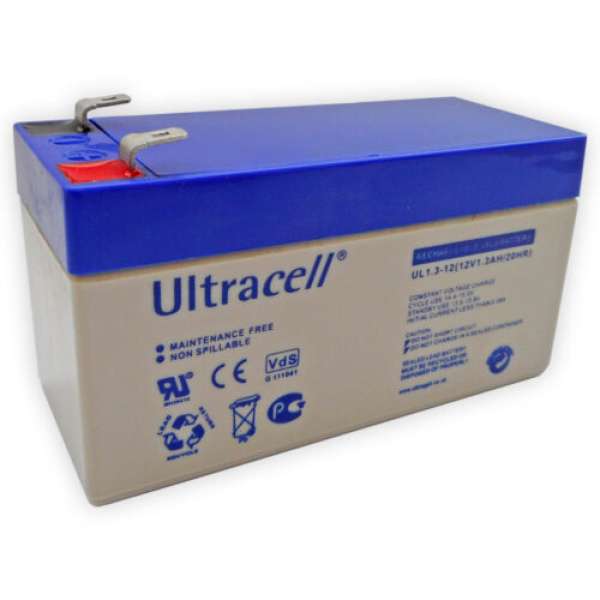 Bateria de Chumbo 12V 1.3Ah (151 x 65 x 95 mm)
