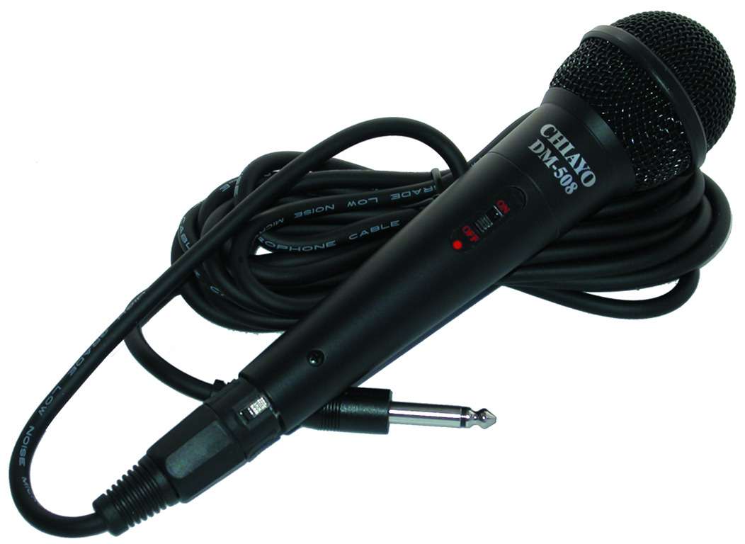Microfone portátil com cápsula dinâmica unidirecional. DM-508 – GOLMAR